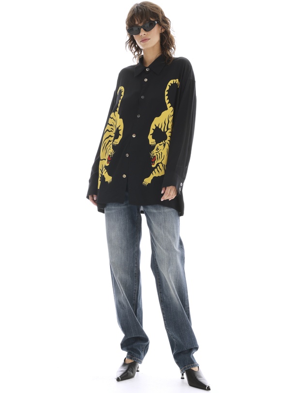 THE TALES - Crouching Tiger Long sleeve Shirt