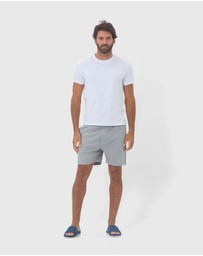 Coast Clothing - Barcelona Mens Lounge Shorts - Grey