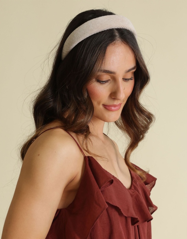 Morgan & Taylor - Noel Headband in Beige
