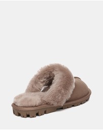 EVERAU - Australian Shepherd Ugg Waffle Slipper Sheepskin Upper House Shoes