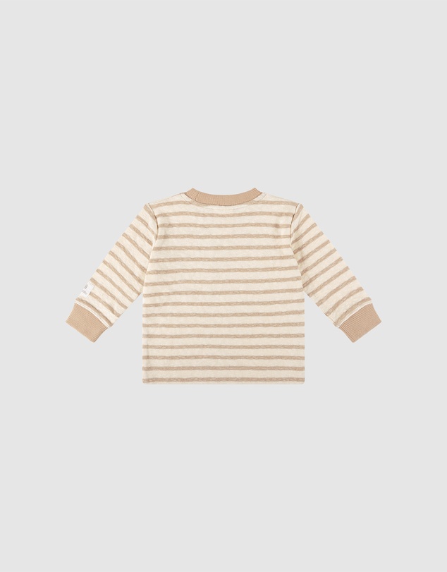Kynd Baby - Stripe Top in Mocha Stripe