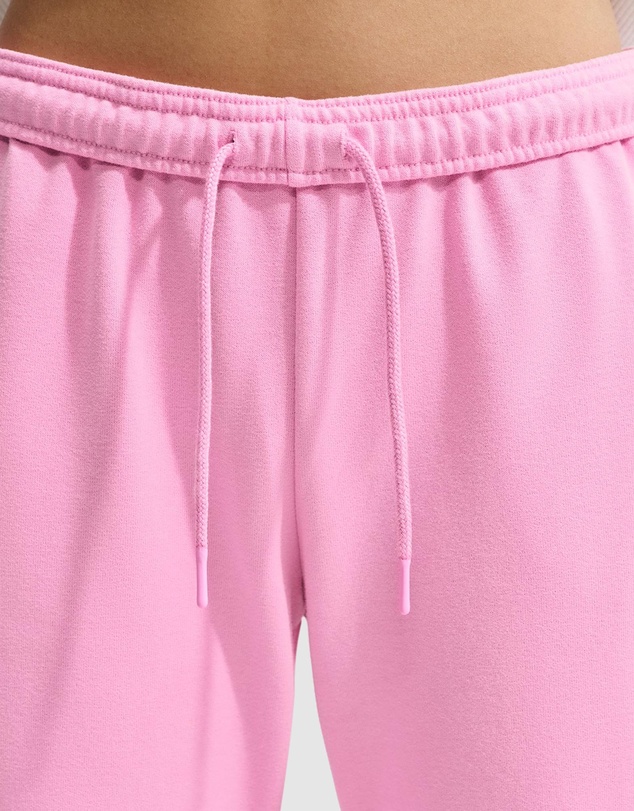 Nike - Studio Fleece Lightweight French Terry Mid-Rise Cuffed Pants