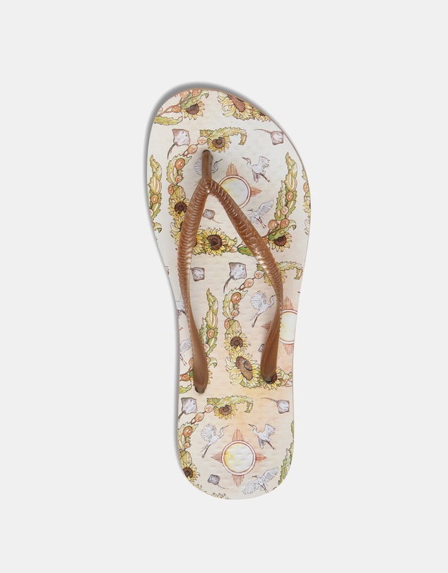 Vionic - Noosa Print Toe Post Sandal - Sun