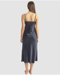Love and Lustre - Silk Slip 3/4 Length