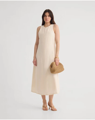 Oxford - Miriam Linen Blend Dress