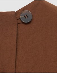 M.N.G - Buttoned Crop Top