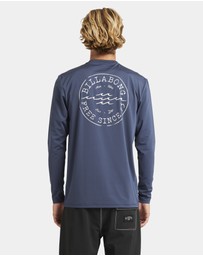 Billabong - Mens Big Wave Daz Long Sleeve Rash Vest