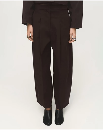 M.N.G - Pleated Wide Leg Trousers