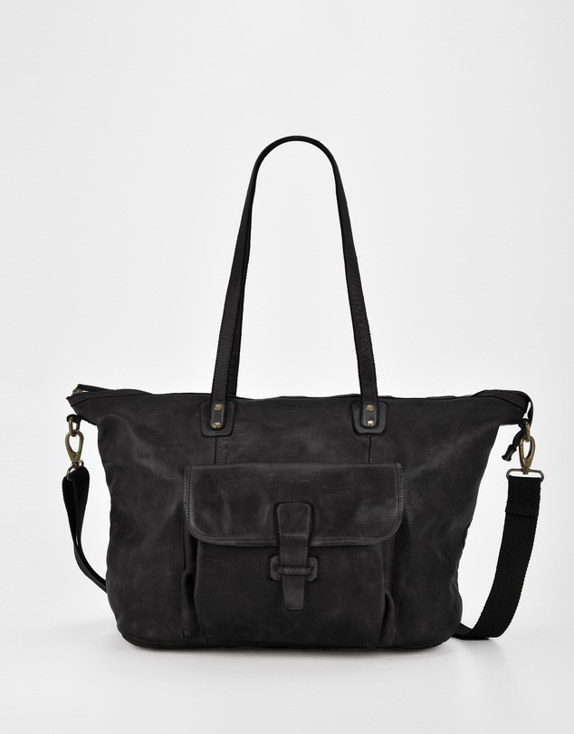 Cobb & Co - Rochester Washed Leather Weekender Bag