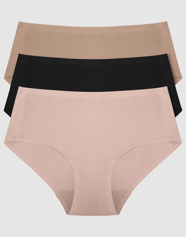 Parfait - 3 Pack Mid-Rise Seamless Brief