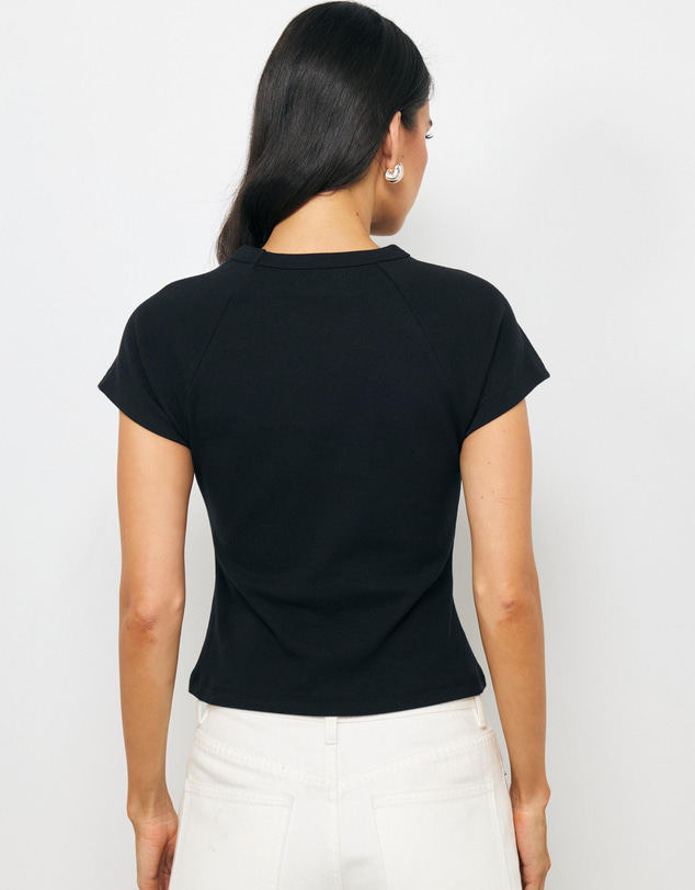 AERE - Raglan Sleeve Baby Tee