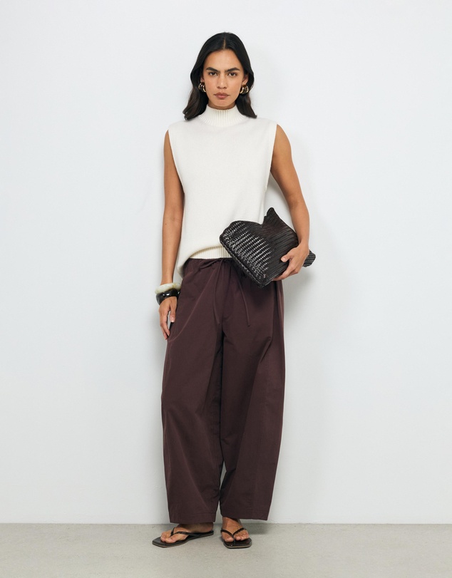 AERE - Pili Wool Cotton Knit Vest