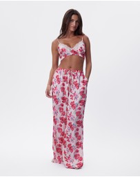 Bras N Things - Lola Long Pant - Print Floral