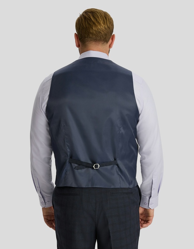 Johnny Bigg - Henry Check Stretch Waistcoat