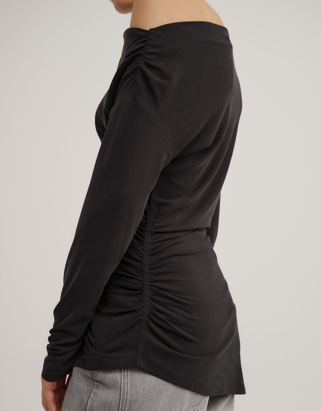 Witchery - Asymmetric Tunic Long Sleeve Top