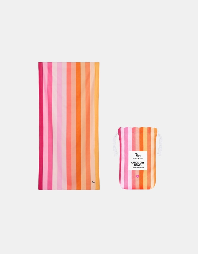 Dock & Bay - Beach Towel Summer Collection L
