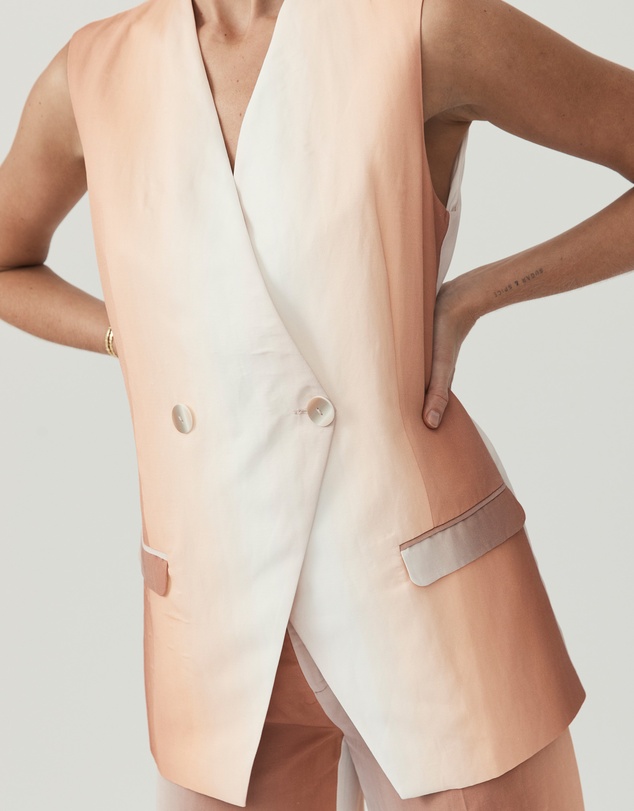 MOS The Label - Zara Stripe Suiting Vest