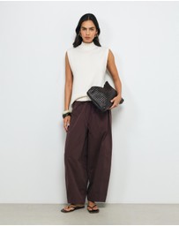AERE - Pili Wool Cotton Knit Vest