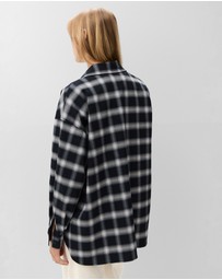 UNISON - Check Oversized Shirt
