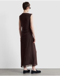 & Other Stories - Draped Sleeveless Midi Dress