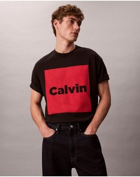 Calvin Klein Jeans - Logo Box Graphic Relaxed T-Shirt