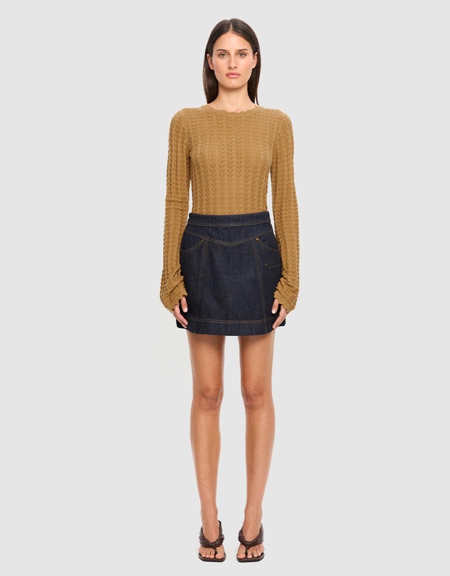 KIVARI - Immy Denim Mini Skirt