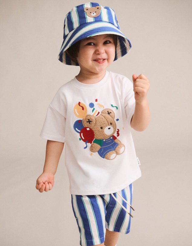 Huxbaby - Tropical Stripe Bucket Hat