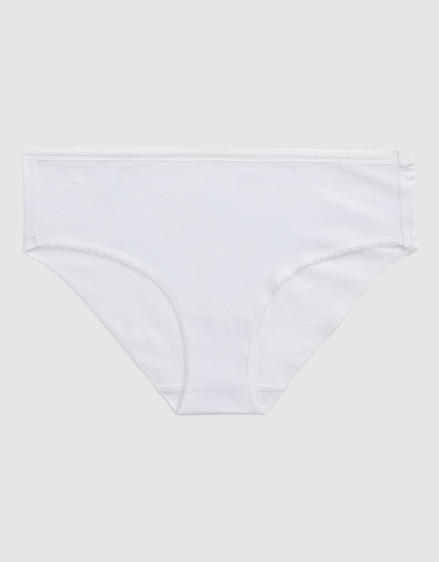 Lauren by Ralph Lauren - Cotton & Lace Hipster Brief