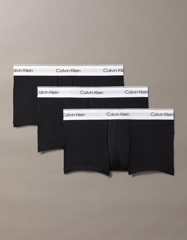Calvin Klein - Icon Cotton Stretch 3 Pack Low Rise Trunks