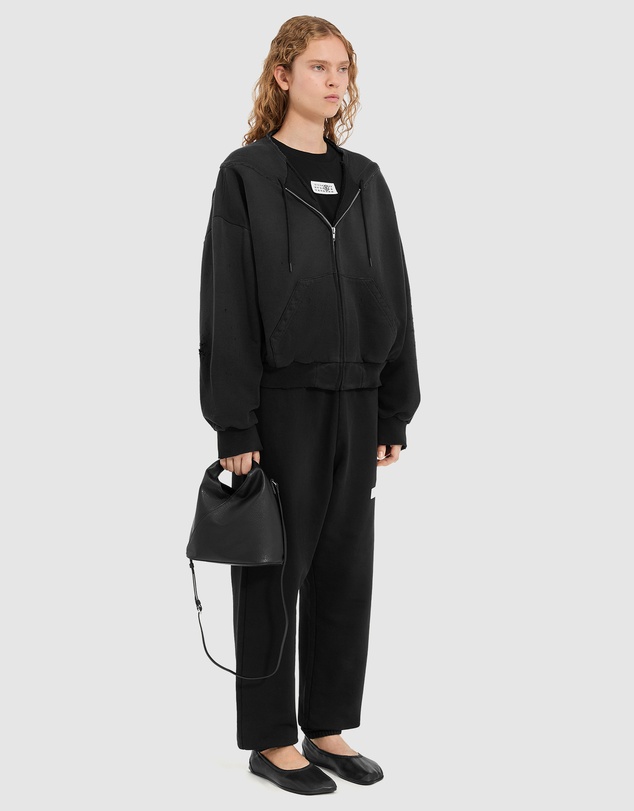 MM6 Maison Margiela - Zip-Up Hooded Sweat Jacket