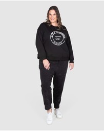 Love Your Wardrobe - LYW & Co Print Sweat Top