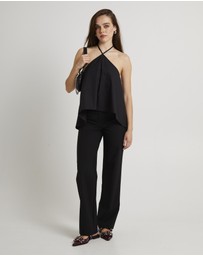 Subtitled - Molly Contrast Hankie Top