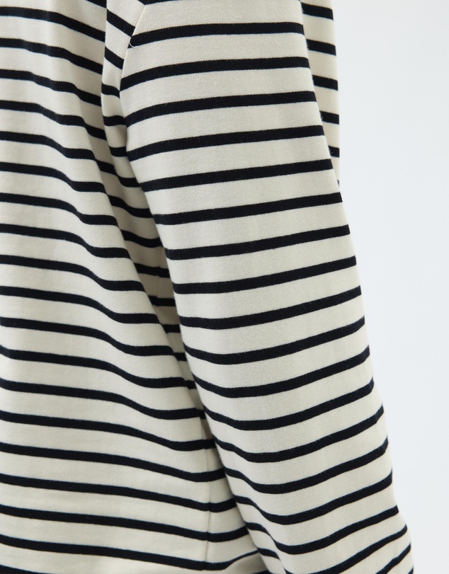 AERE - Heavyweight Stripe LS Tee