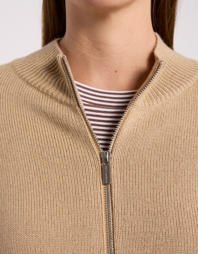 David Lawrence - Zip Thru Merino Cardigan