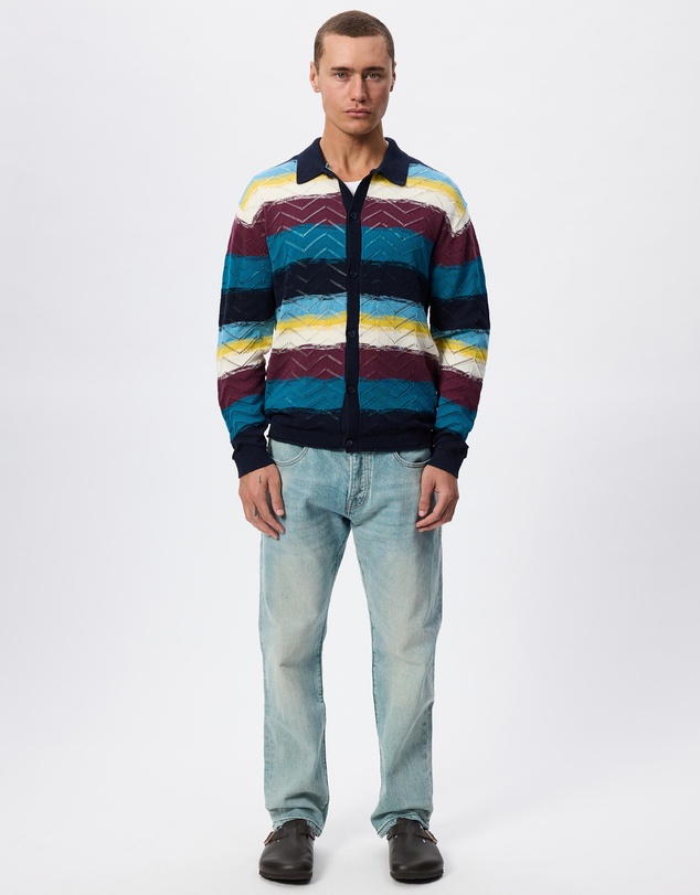 Scotch & Soda - Open Structure Knitted Cardigan