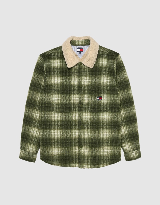 Tommy Jeans - Check Teddy Overshirt