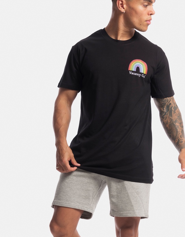 Vacancy Co - Hand-drawn Rainbow Tee