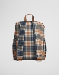 Country Road - Check Spliced Backpack