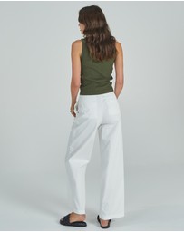 DRICOPER DENIM - Joey Forest Green Top