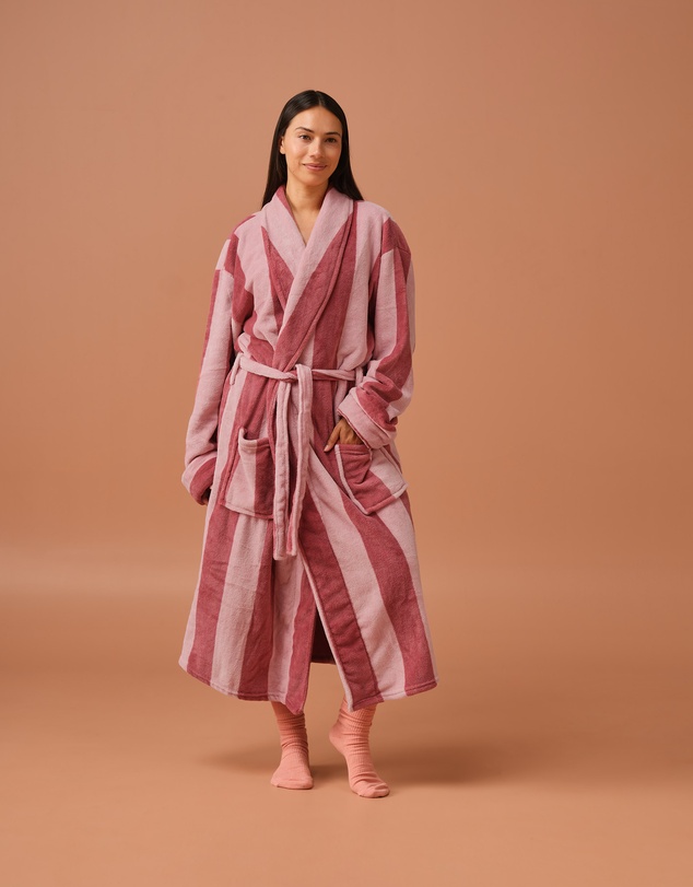 Linen House - Ocean City Plush Robe