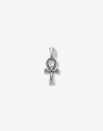 Michael Hill - Black Diamond Ankh Pendant in Sterling Silver