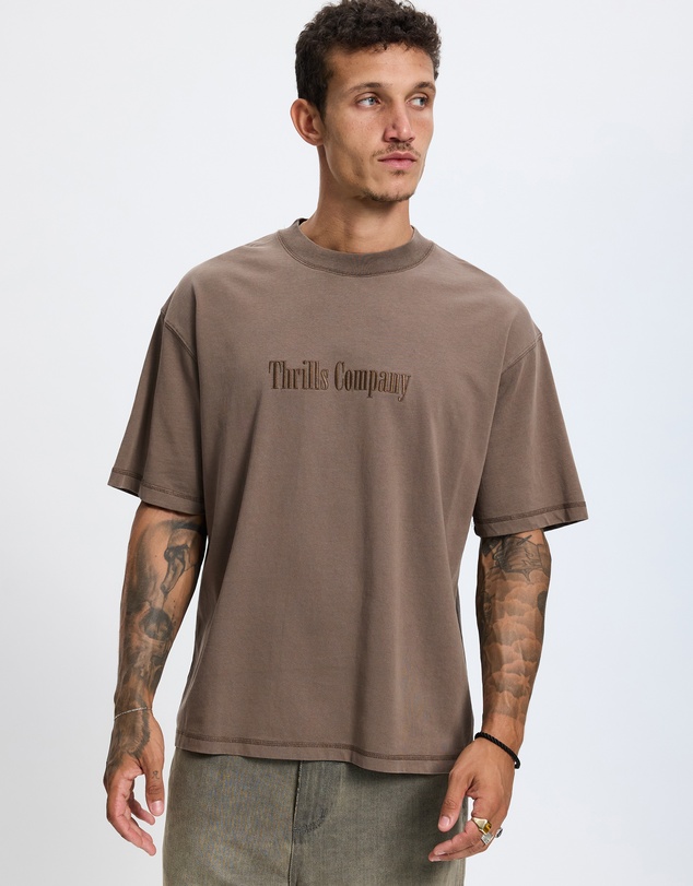 Thrills - Primitive Box Fit Oversize Cropped Tee