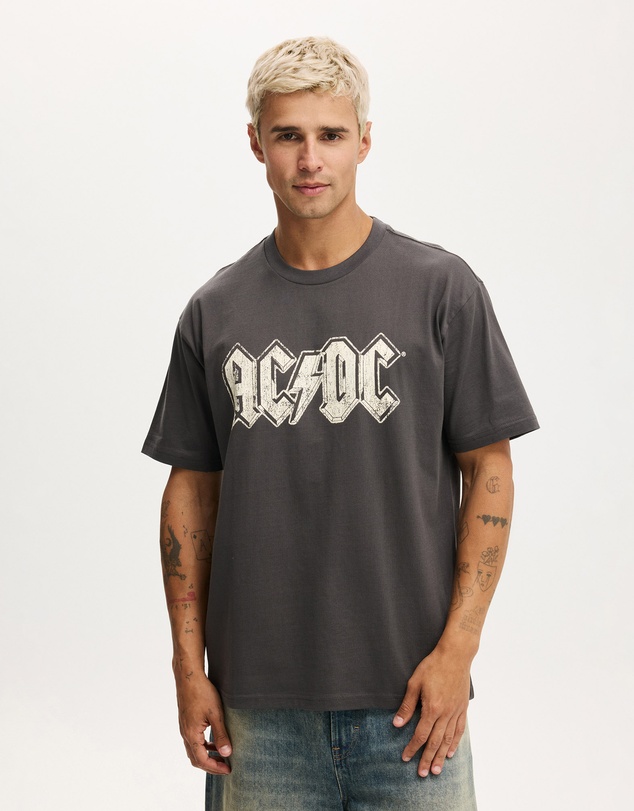 Cotton On - Premium Loose Fit Music T-Shirt