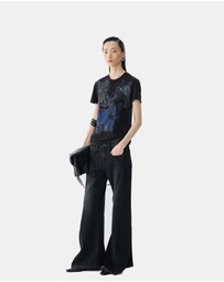 JNBY - JNBY COTTON FLARED JEANS