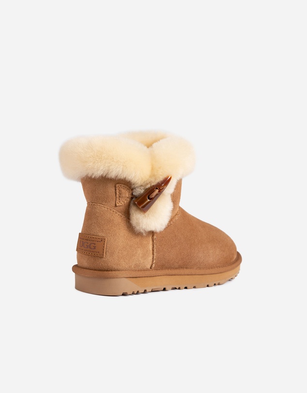 Ozwear Connection Uggs - Ugg Horns Button Mini Boots
