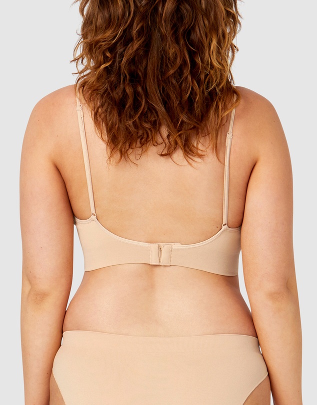 Ambra - 2 Pack Bare Essentials Recycled Nylon Padded Wirefree Bra