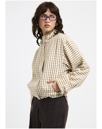 Insight - Myla Puckered Check Windbreaker