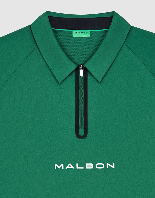 Malbon - Performance Zip Raglan Polo