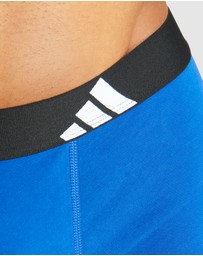 adidas Sportswear - 2 Pack Active Flex Cotton Trunk Underwear
