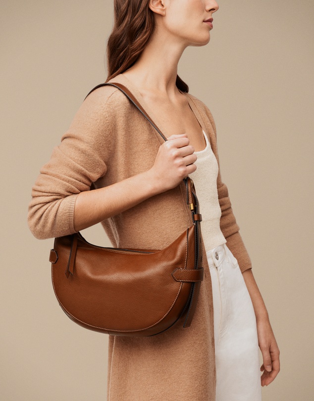 Fossil - Harwell Brown Hobo Bag